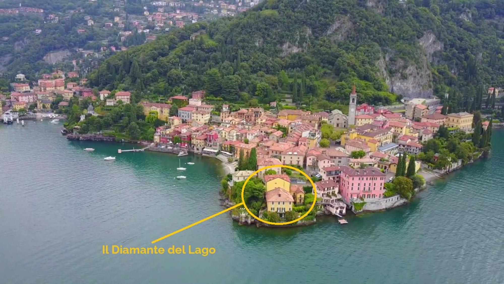 Il Diamante Del Lago Варена Екстериор снимка